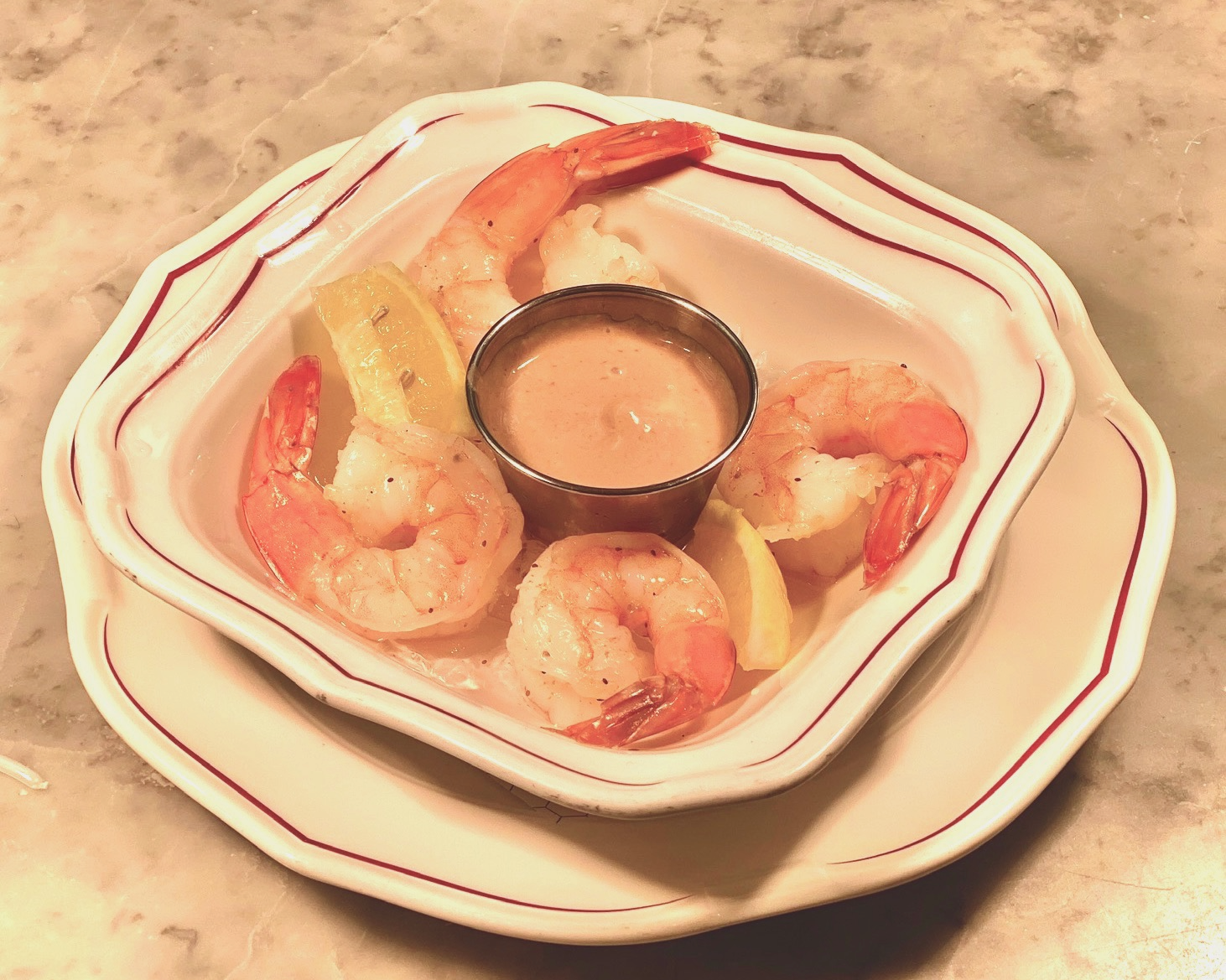 Order French Shrimp Cocktail food online from The Katharine Brasserie And Bar store, Winston Salem on bringmethat.com