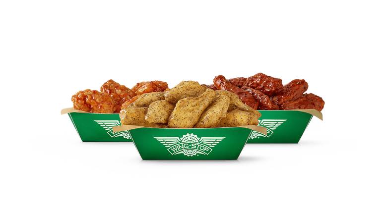 Order 75 Wings food online from Wingstop store, Dallas on bringmethat.com