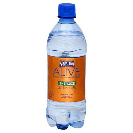 Order Aquafina Water Energize Orange Lime food online from Deerings Market store, Traverse City on bringmethat.com