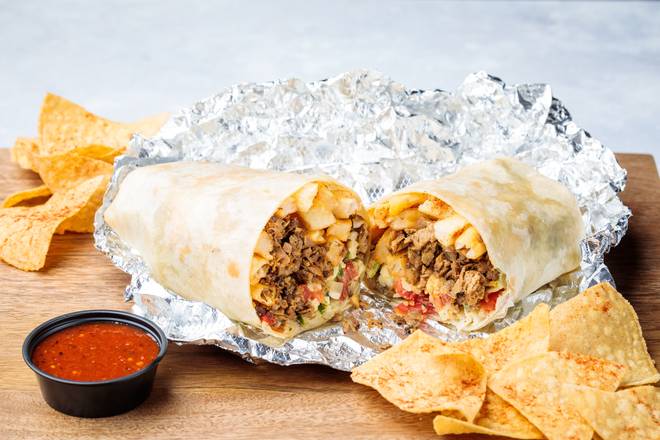 Order California Burrito food online from Que Ricos Management store, Los Angeles on bringmethat.com