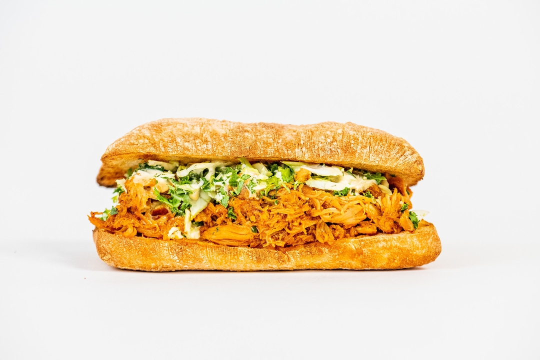 Order Pulled Barbecue Chicken Sandwich food online from Farmbird store, Washington on bringmethat.com