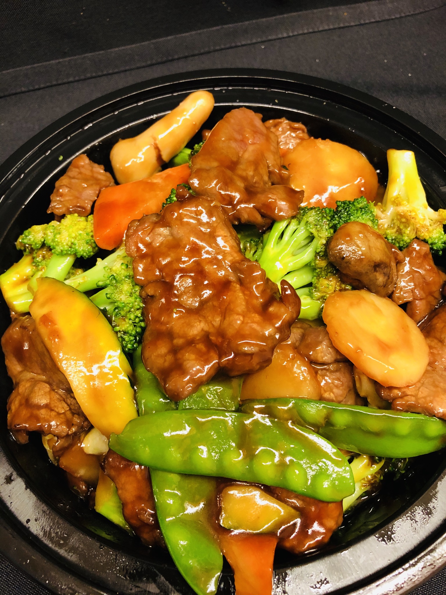 Order Beef with Mix Vegetables Dinner food online from Pepper Asian Bistro II store, Denver on bringmethat.com