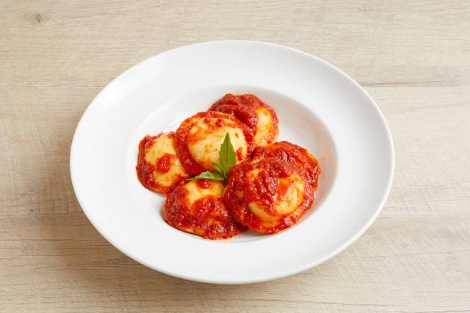 Order Heart Ravioli Tomato Sauce food online from Luigi's Pizzeria & Restaurant store, East Setauket on bringmethat.com