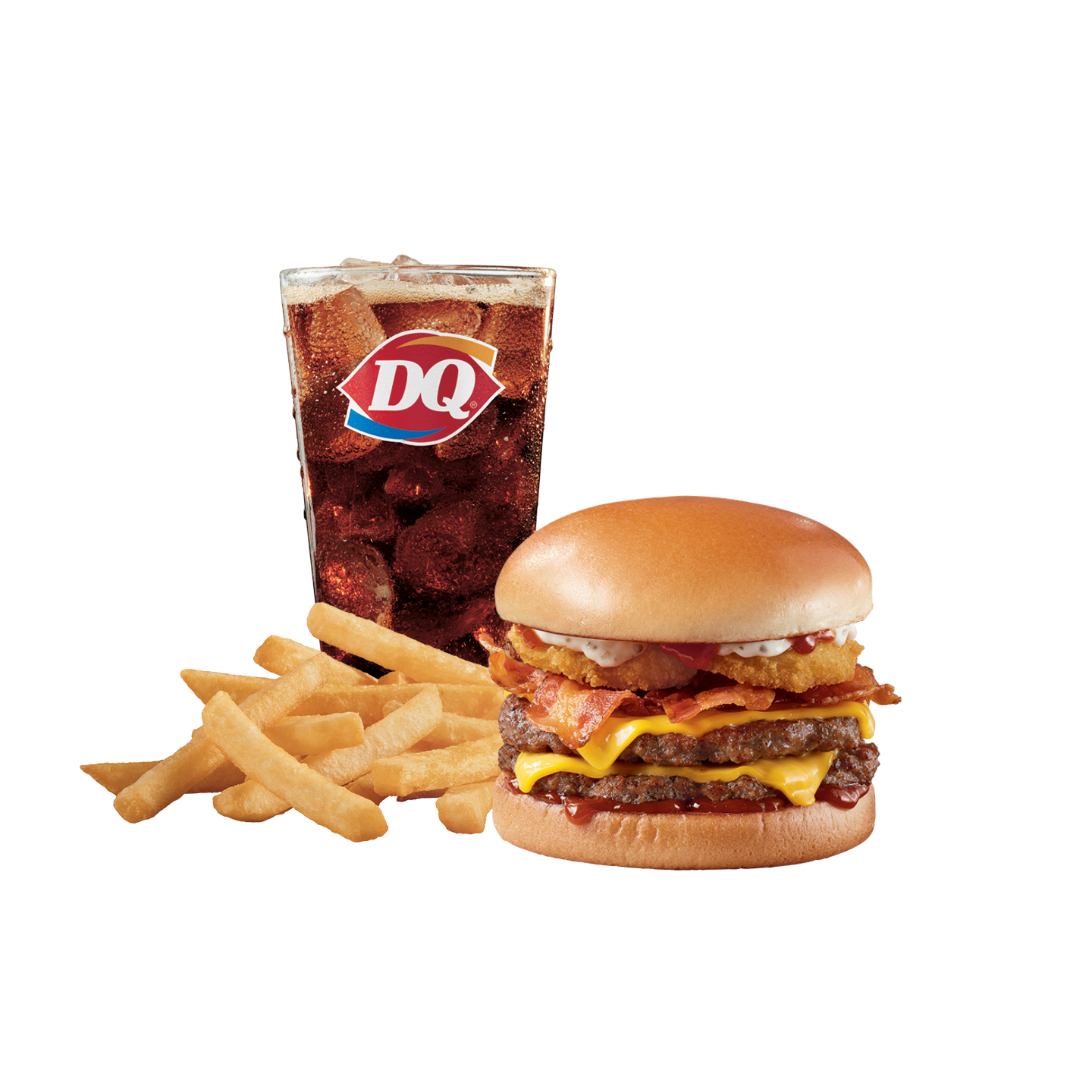 Order Loaded A.1.® 1/3 lb.* Signature Stackburger Combo  food online from Dairy Queen store, North Olmsted on bringmethat.com
