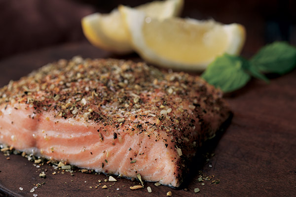 Order Lemon Basil Salmon food online from Uno Chicago Grill store, Baltimore on bringmethat.com