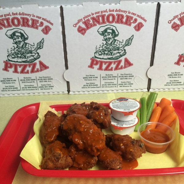 Order Buffalo Wings food online from Seniore's Pizza store, San Bruno on bringmethat.com