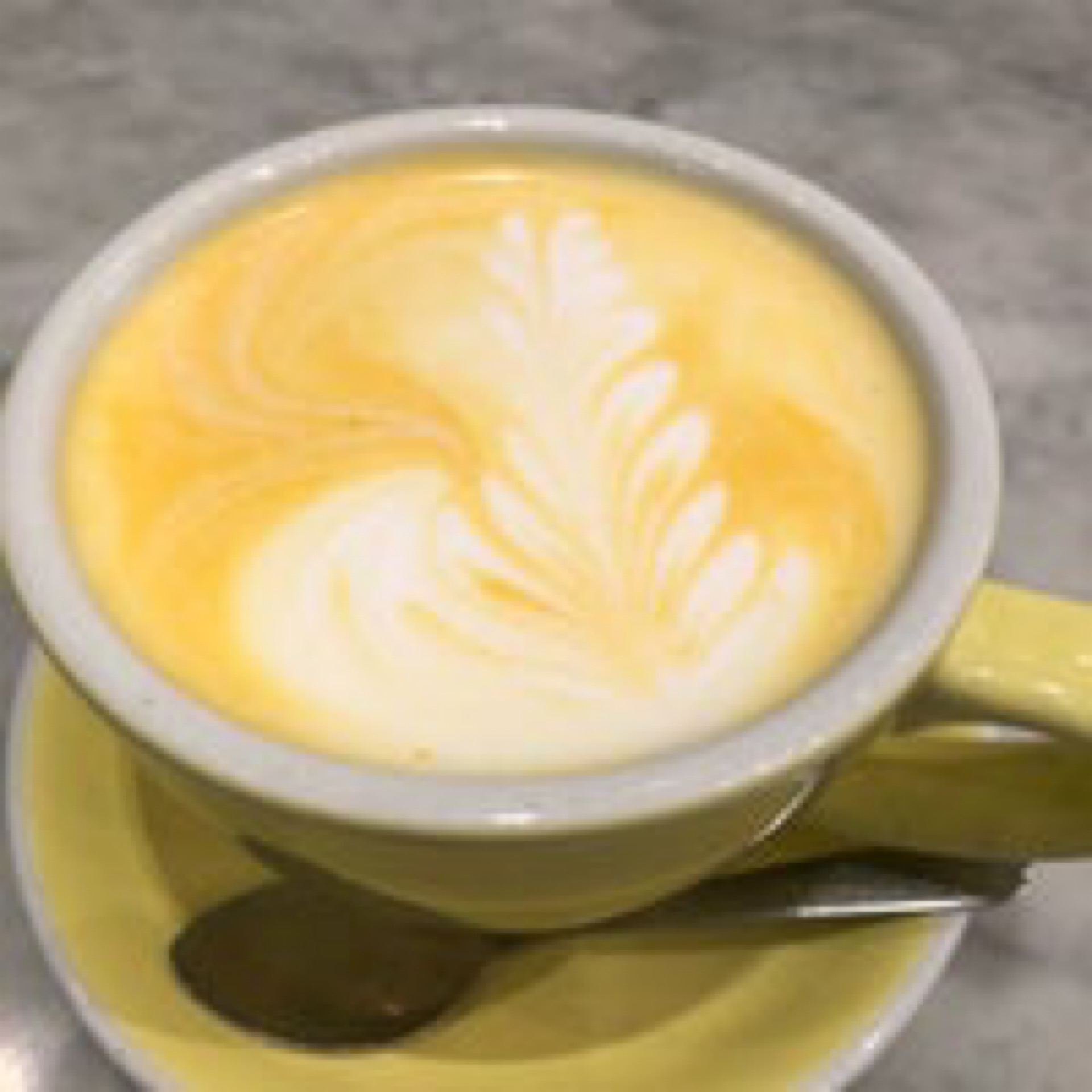 Order Turmeric Latte 12oz food online from Wattle Cafe store, New York on bringmethat.com