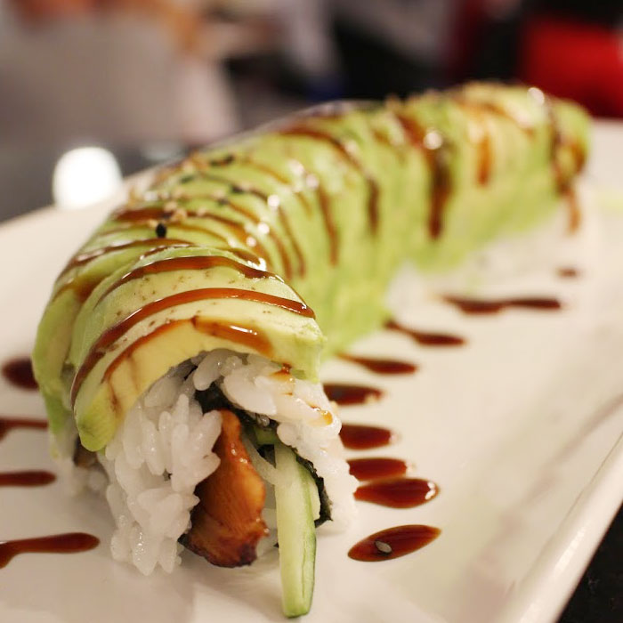Order 51. Caterpillar Roll food online from Amazing Myanmar Asian Cuisine store, Kentwood on bringmethat.com