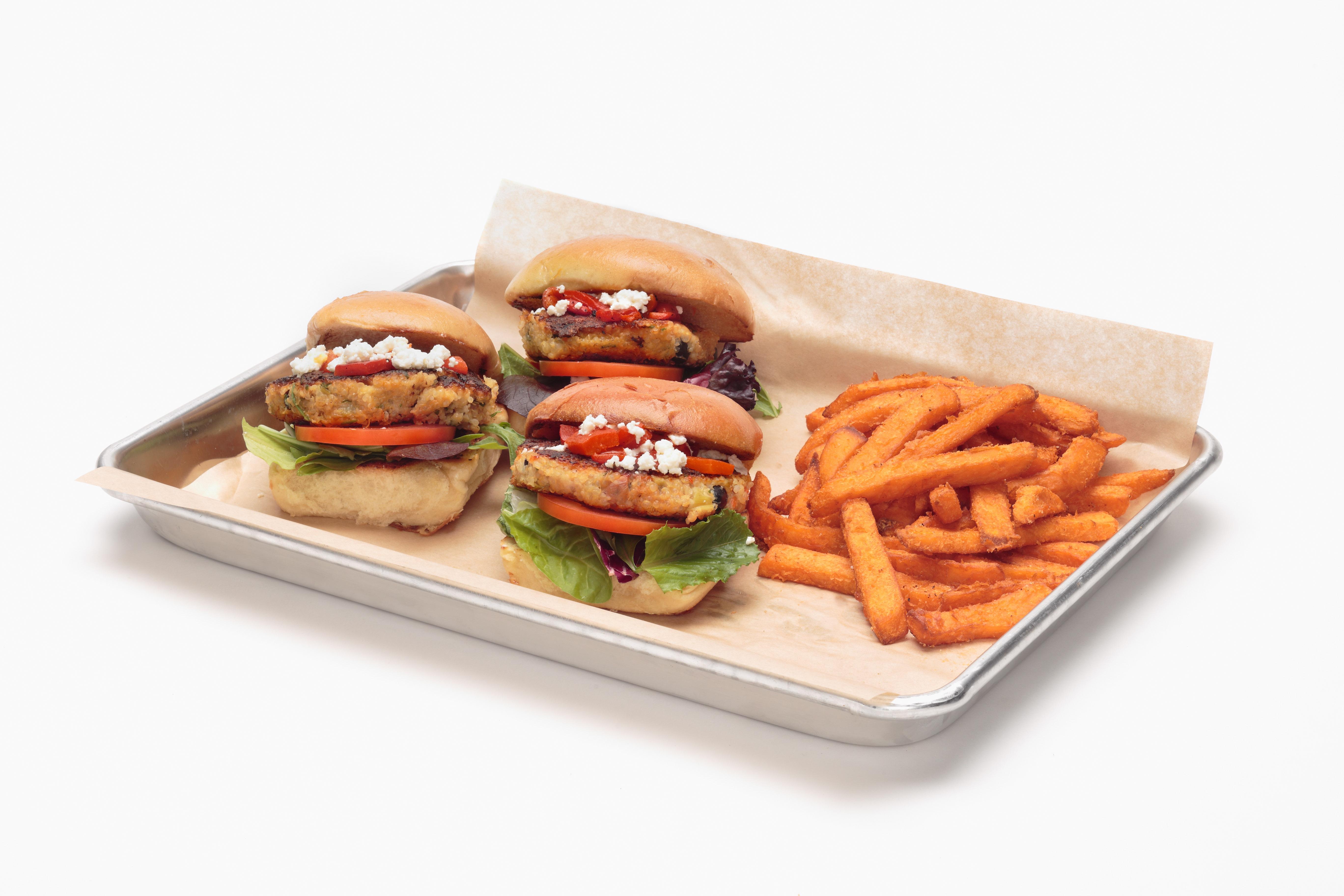 Order Quinoa Sliders food online from Oggi's Pizza and Brewing Co. - Apple Valley store, Apple Valley on bringmethat.com