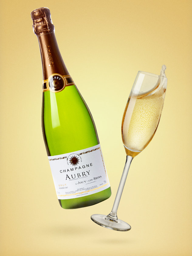 Order Aubry Champagne Brut NV food online from Simply Wine store, New York on bringmethat.com