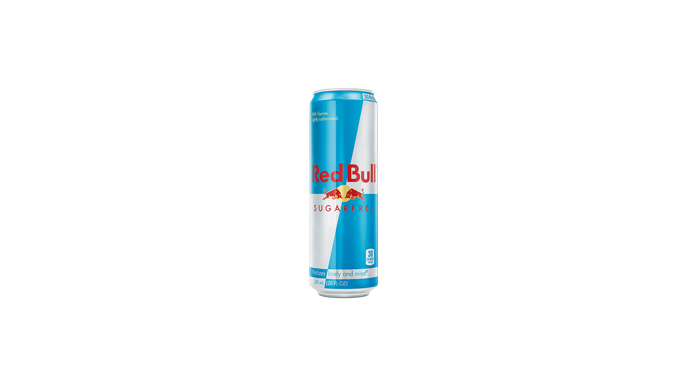 Order Red Bull Sugar Free Energy Drink 20oz food online from Chevron Extramile store, Garden Grove on bringmethat.com