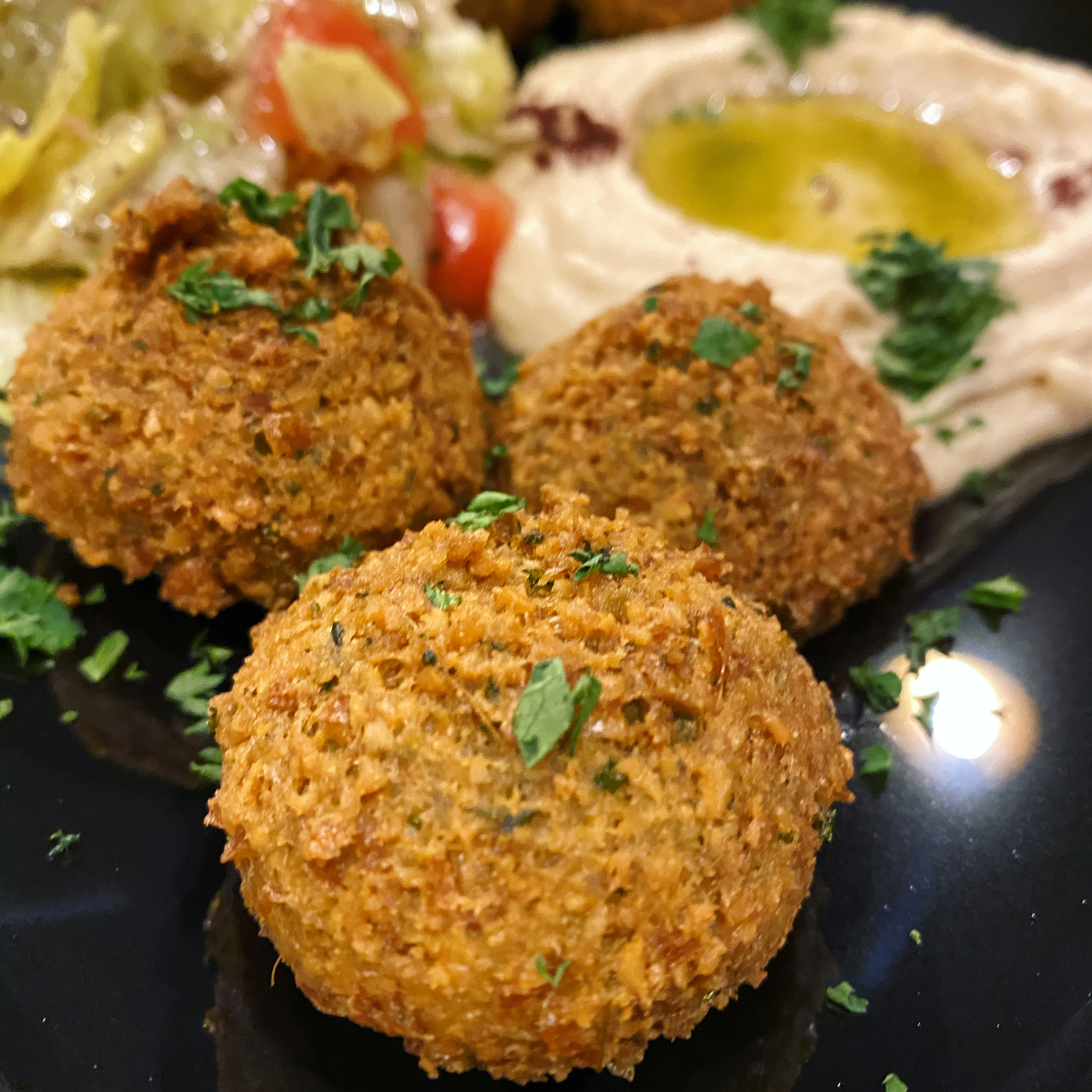 Order Falafel Plate food online from Dawali Jerusalem Kitchen store, Chicago on bringmethat.com