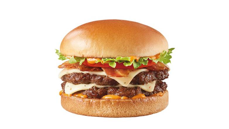 Order FlameThrower® 1/3lb* Double food online from Dairy Queen Grill & Chill store, Gettysburg on bringmethat.com