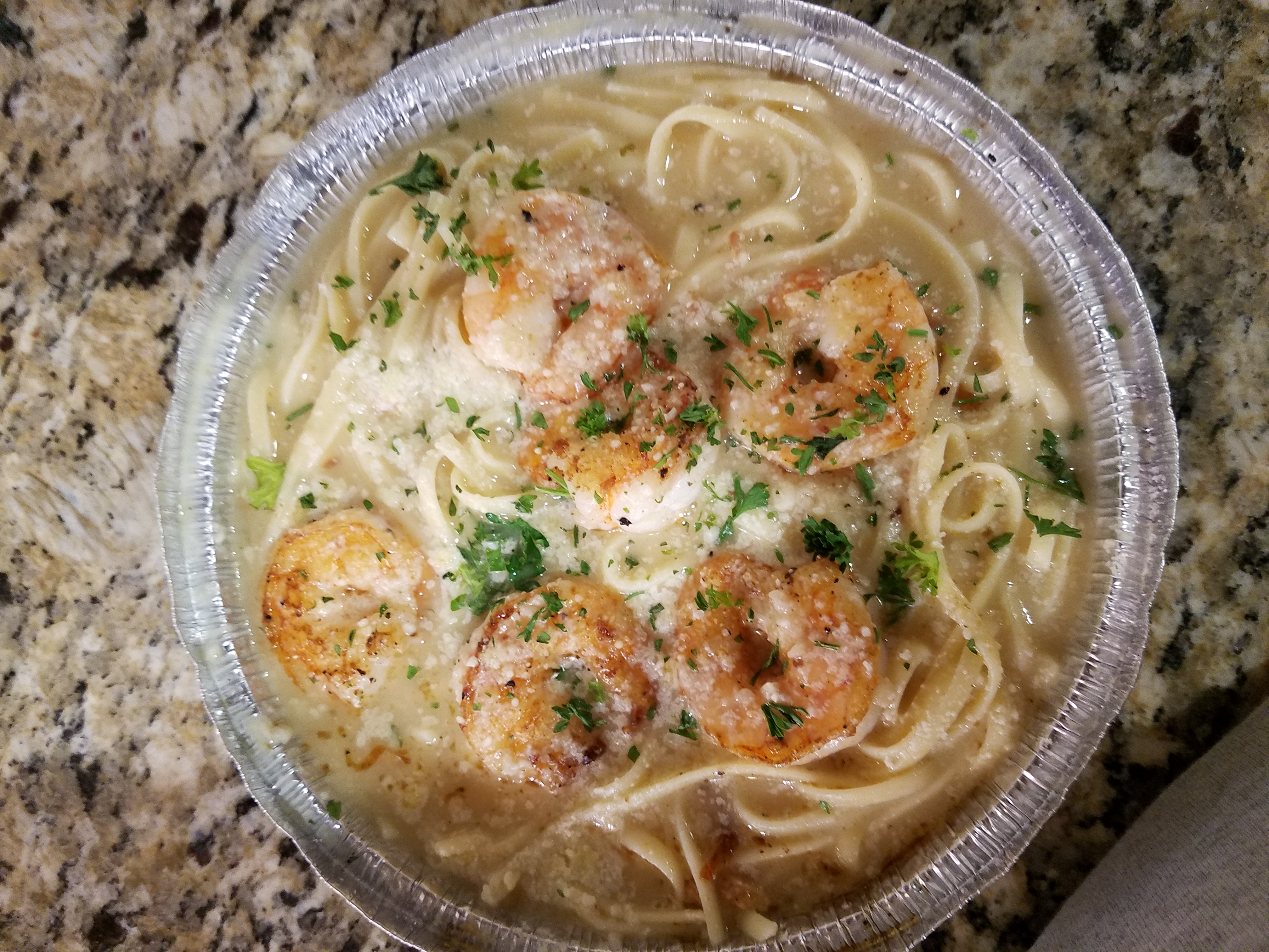 Order Shrimp Scampi food online from Our Place Pizza & Catering store, Edison on bringmethat.com