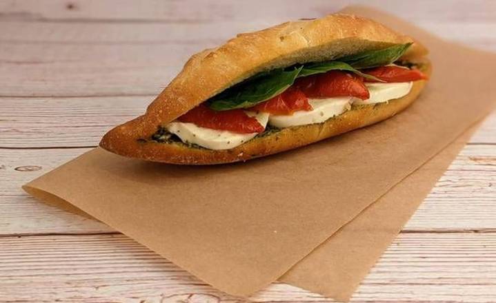 Order Caprese Baguette food online from Caffe Nero store, Boston on bringmethat.com