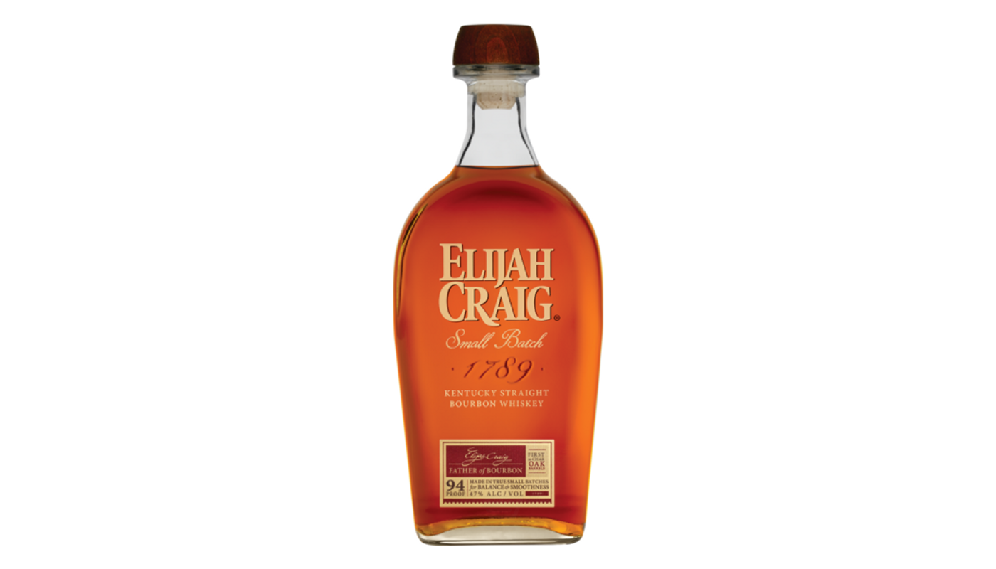 Order Elijah Craig Small Batch 1789 Kentucky Straight Bourbon Whiskey 375mL food online from Oceanview Liquor store, Hermosa Beach on bringmethat.com