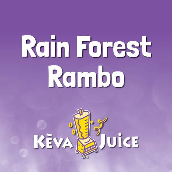 Order Rain Forest Rambo - 12 oz food online from Keva Juice # 13 store, Albuquerque on bringmethat.com