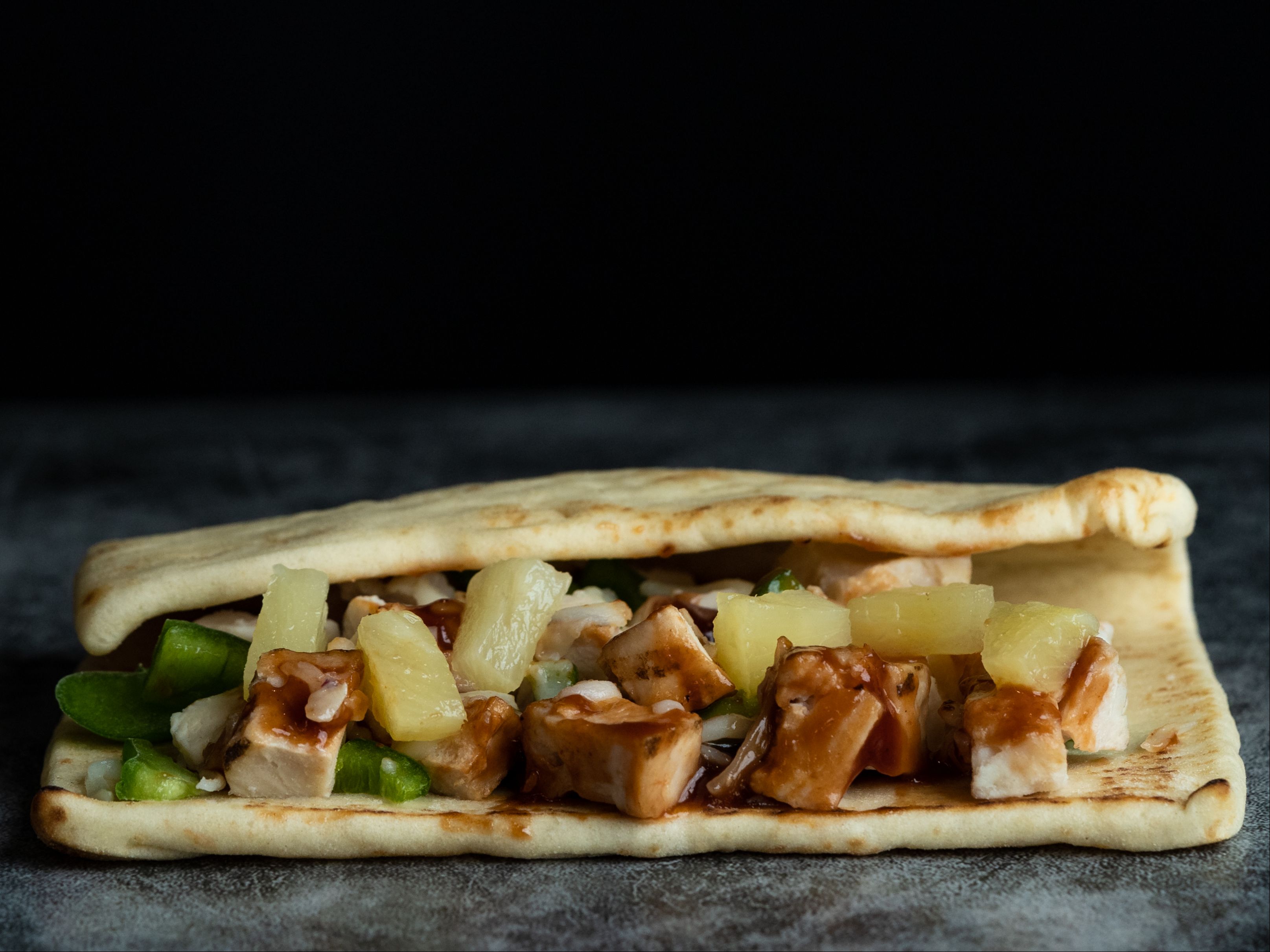 Order BBQ Chicken Flatbread food online from Clean Eatz store, Fort Mill on bringmethat.com