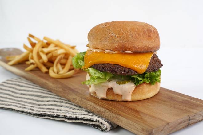 Order Polly Cheeseburger food online from Polly Pies store, Huntington Beach on bringmethat.com