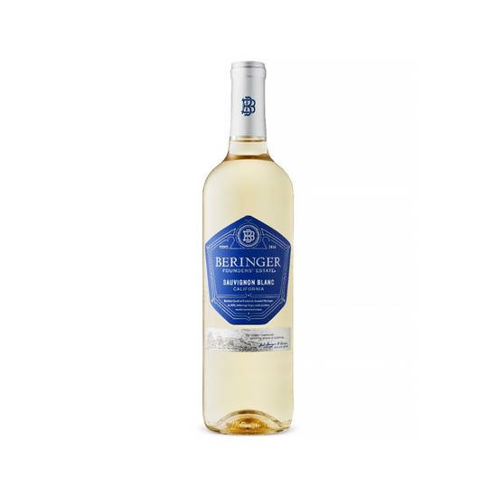 Order Beringer Founders Estate Pinot Grigio 2016 750ml | 14% abv food online from Pink Dot Logan Heights store, San Diego on bringmethat.com