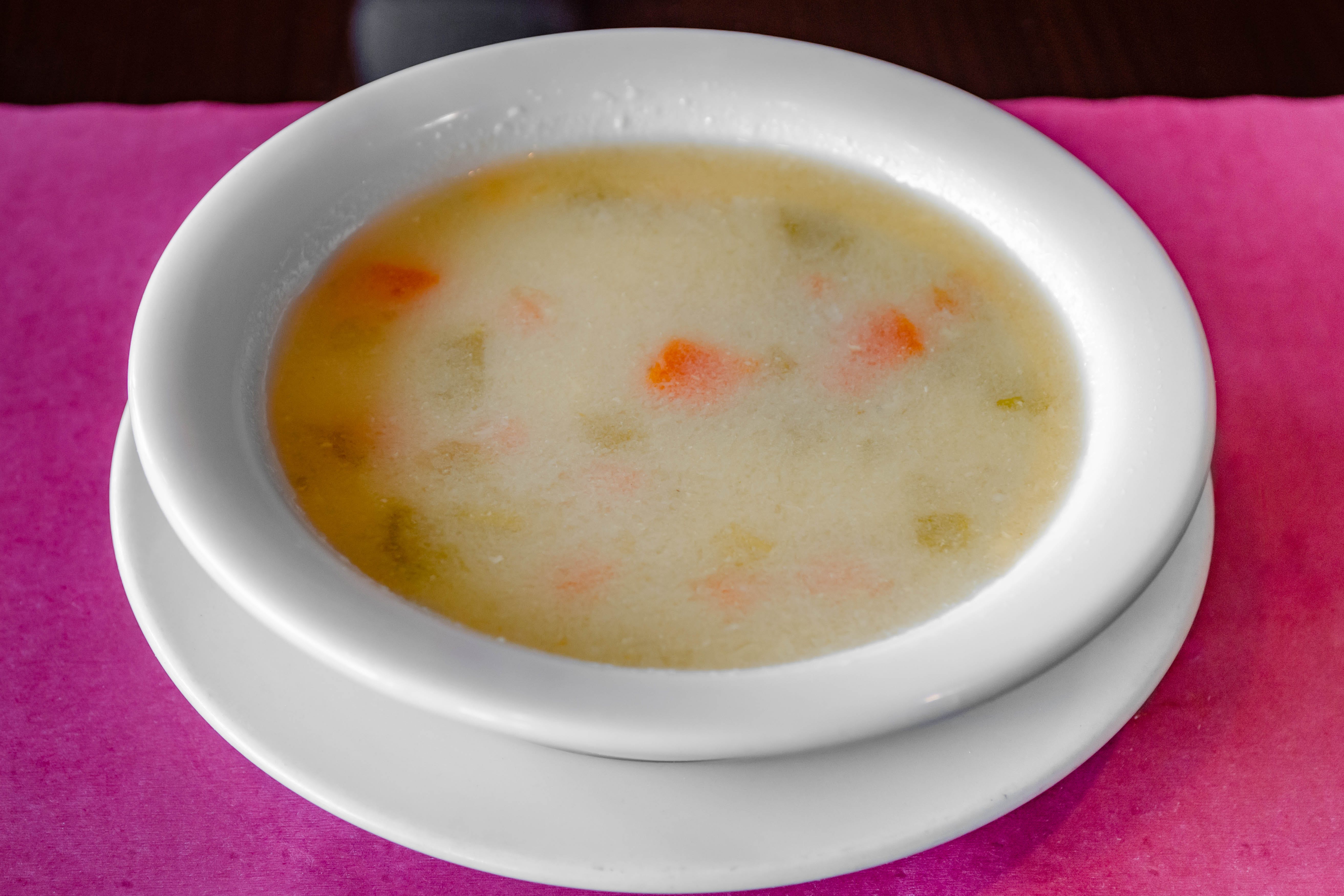 Order Soup of the Day - Soup food online from Mykonos Restaurant store, North Arlington on bringmethat.com