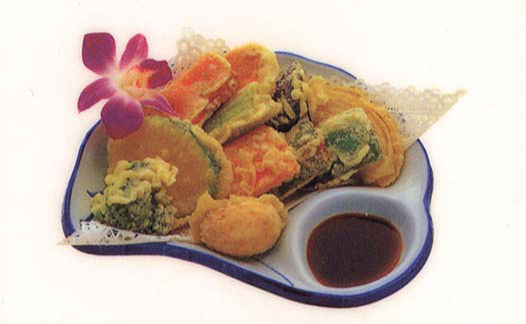 Order Vegetable Tempura (App) food online from Samurai Japanese Steak House store, Huntington on bringmethat.com