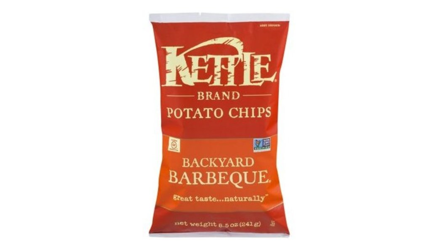 Order Kettle Potato Chips Backyard Barbeque 5oz food online from Village Commons Liquor store, Camarillo on bringmethat.com