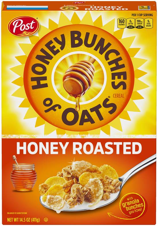 Order Honey Bunch of Oats Honey Roasted Cereal, 14.5 OZ food online from Cvs store, PEARL on bringmethat.com