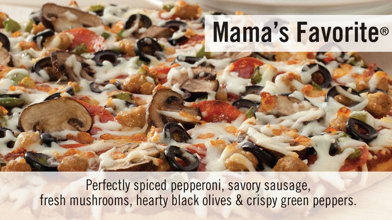 Order Mama's Favorite Pizza food online from Figaro's Pizza in Keizer store, Keizer on bringmethat.com