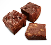 Order Chocolate Walnut Fudge (1 lb.) food online from South Bend Chocolate Company store, Indianapolis on bringmethat.com