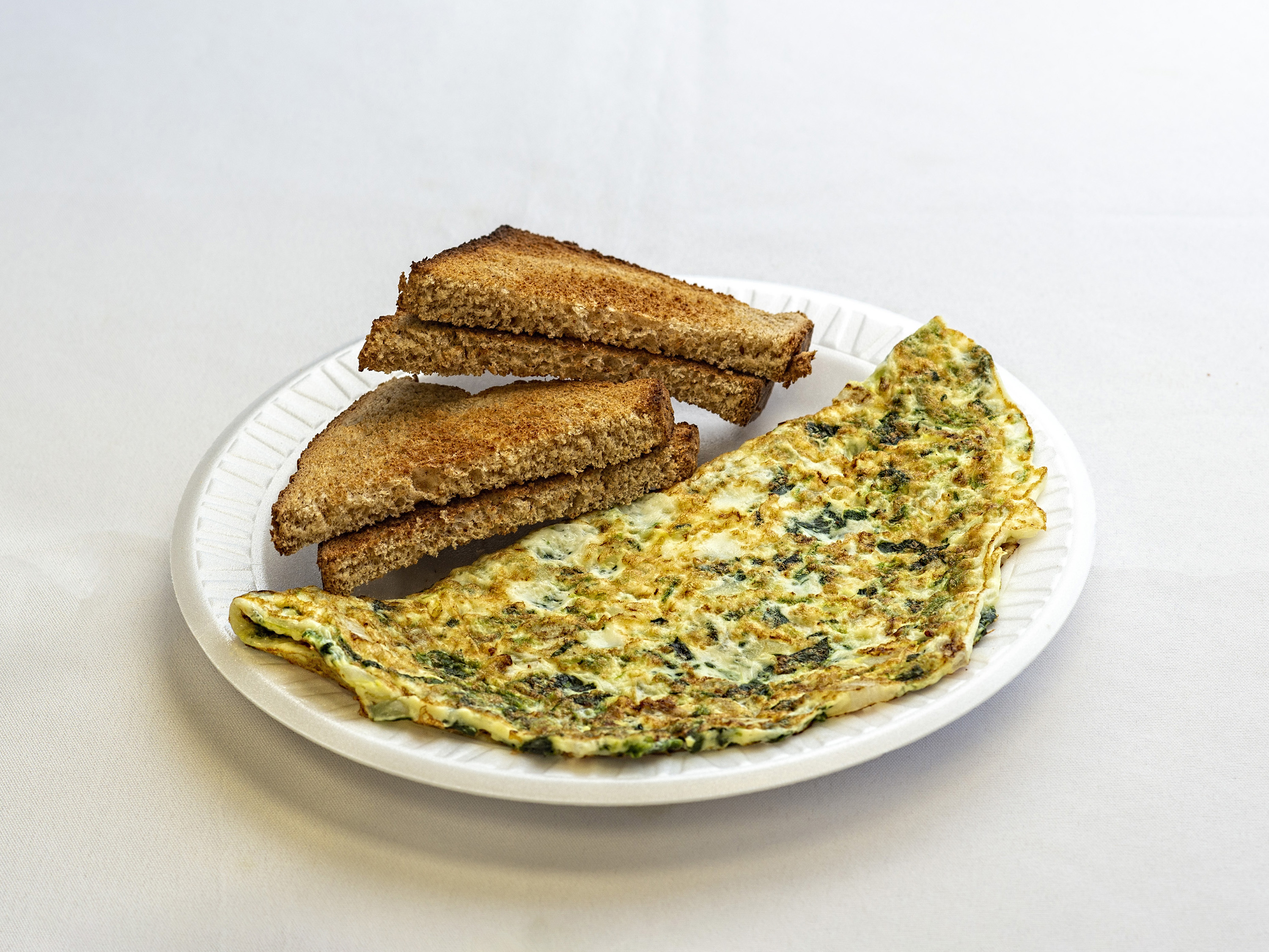 Order Pepper and Onion Omelette food online from Hot Bagels Abroad store, Clifton on bringmethat.com