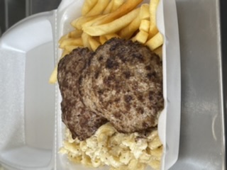 Order Hamburger Plate  food online from Arthur Jaxon Slice & Scoop store, Rochester on bringmethat.com