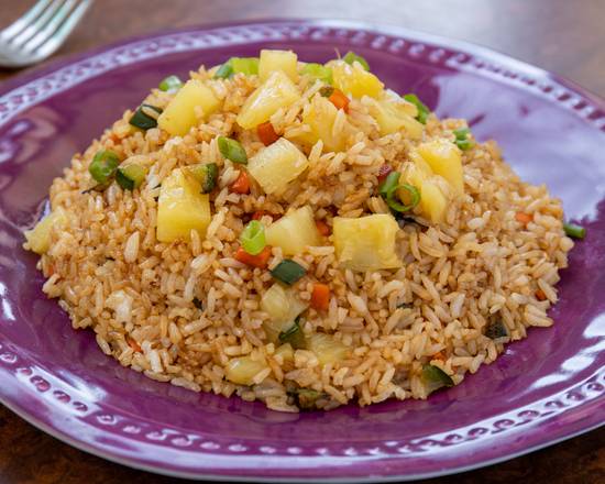 Order Vegan Fried Rice 素炒饭 food online from V Wang Cafe store, Albuquerque on bringmethat.com