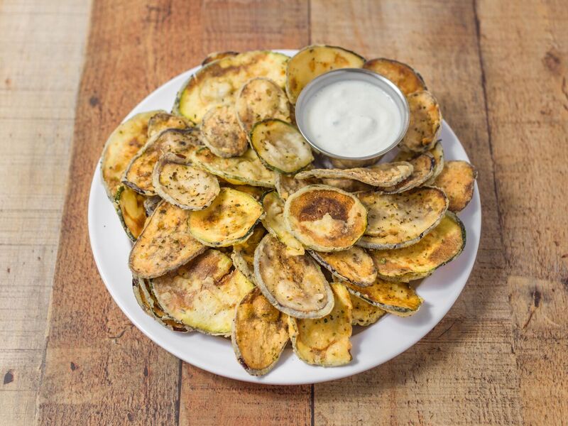 Order Fried Zucchini and Eggplant Appetizer food online from Angelo's Pizza store, New York on bringmethat.com
