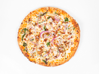 Order Chicken Alfredo Pizza food online from Monstrous Pizza store, Covina on bringmethat.com