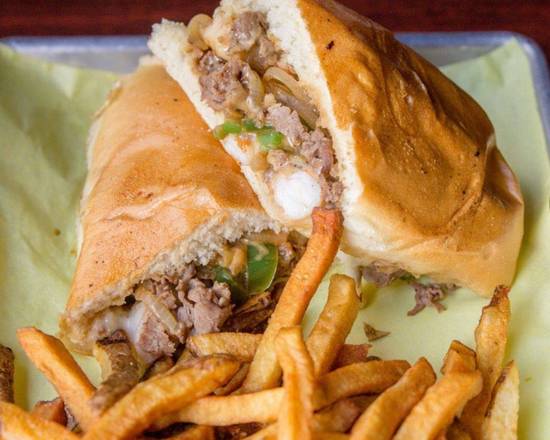 Order Philly Cheese Steak food online from Balboa Tap House store, San Diego on bringmethat.com