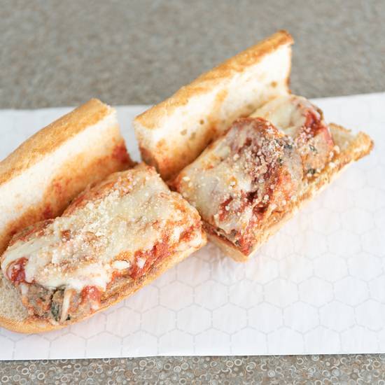 Order Meatball Parmesan Sandwich food online from Those Guys Pies store, Henderson on bringmethat.com