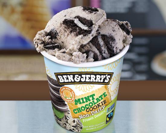 Order Mint Chocolate Cookie Non-Dairy food online from Ben & Jerry's store, Highland Village on bringmethat.com