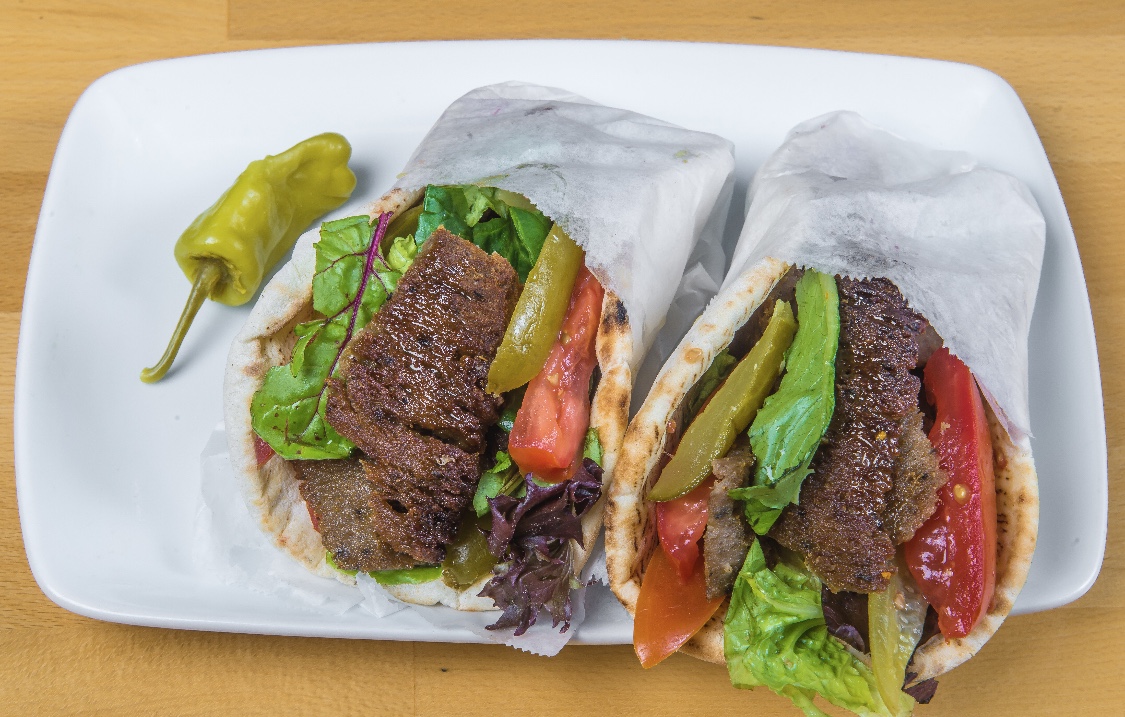 Order Lamb Gyro Wrap food online from Pita Cafe store, Los Angeles on bringmethat.com