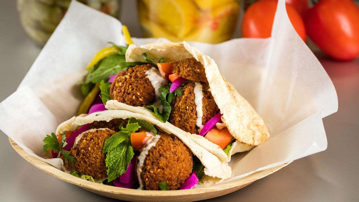 Order  Falafel Sandwich food online from Samia Grill store, Jersey City on bringmethat.com