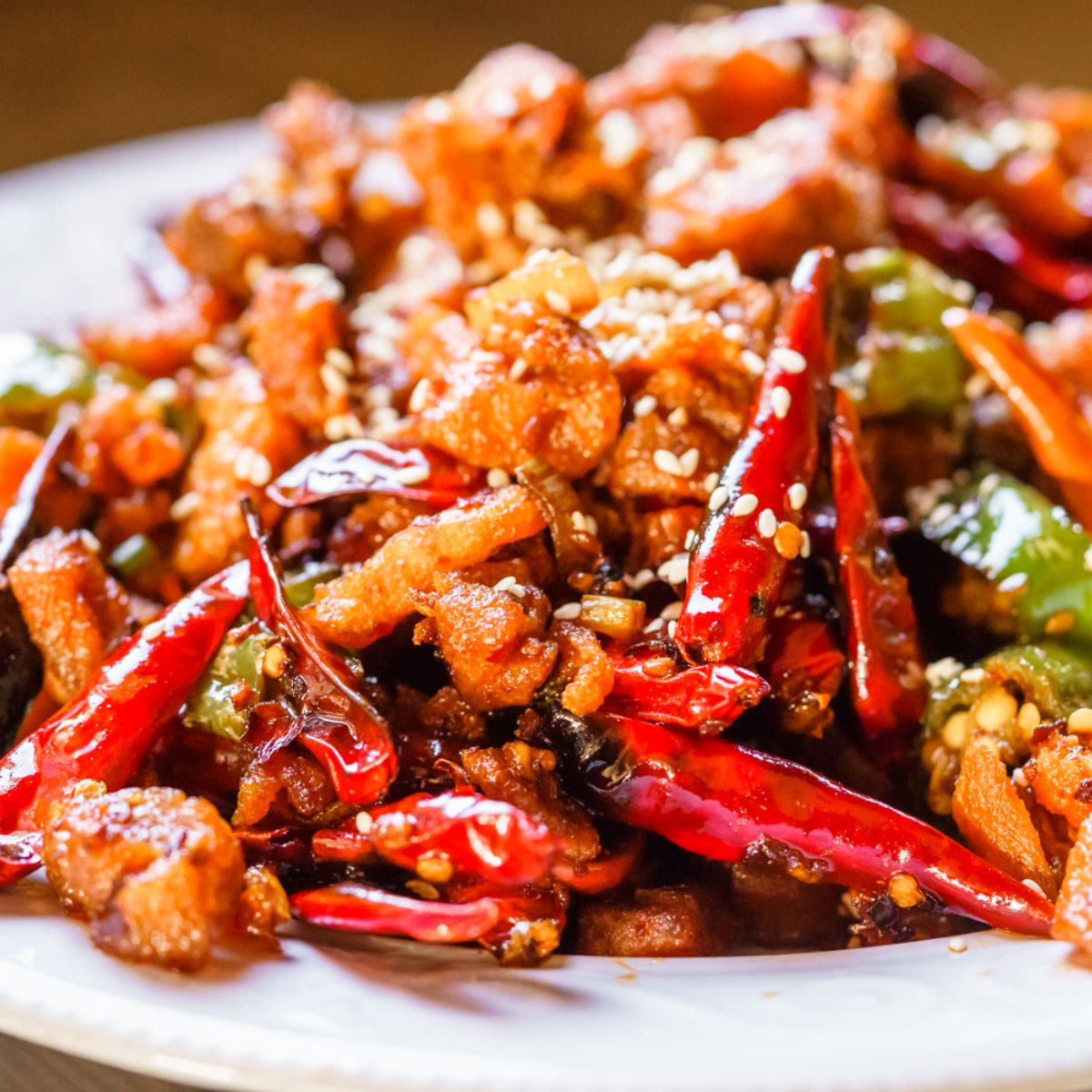 Order Kung Pao Chicken food online from Gourmet Cajun Seafood & Grill store, Allentown on bringmethat.com