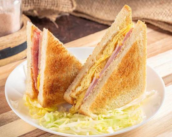 Order Ham & Egg Sandwich food online from Shooting Star Cafe store, Oakland on bringmethat.com