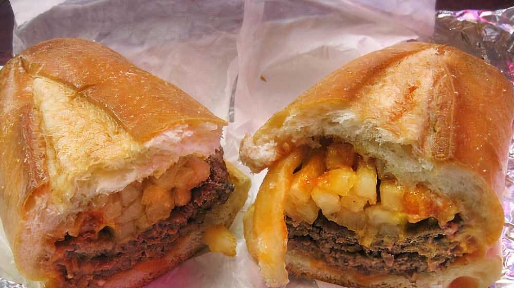 Order 39.Italian Cheeseburger Combo - Combo food online from Super Kennedy Chicken store, Bronx on bringmethat.com