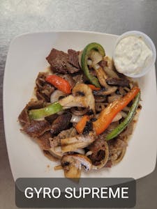 Order Gyro Supreme food online from Izmir Gyro House store, Bellevue on bringmethat.com