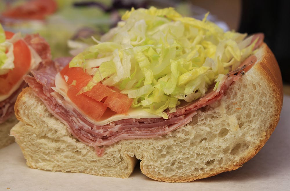 Order Mixed Cold Cuts Grinder - Small food online from Uxbridge House of Pizza store, Uxbridge on bringmethat.com