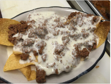 Order Cheese and Beef Nachos food online from El Maguey store, Gainesville on bringmethat.com