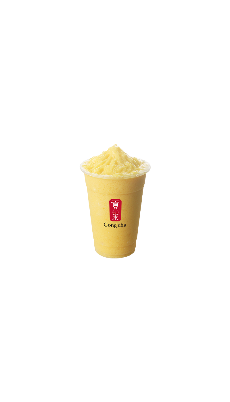 Order Mango Milk Slush (芒果鲜奶冰沙) food online from Gong Cha store, Montclair on bringmethat.com