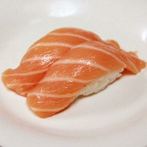 Order 2 Piece of Salmon Sushi food online from Sushi Koo store, Los Angeles on bringmethat.com