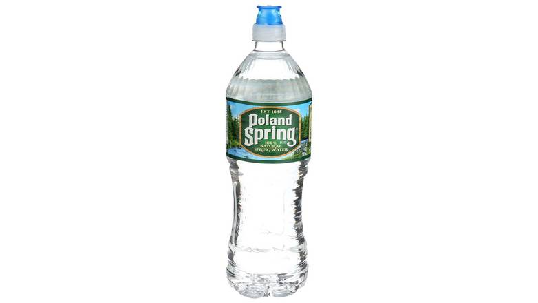 Order Poland Spring Water Single Sports Cap food online from Trumbull Mobil store, Trumbull on bringmethat.com