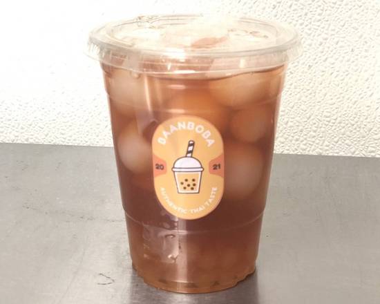 Order Iced Peach Black Tea Lemonade food online from Sirinan’s Thai&Japanese Restaurant store, Wallingford on bringmethat.com